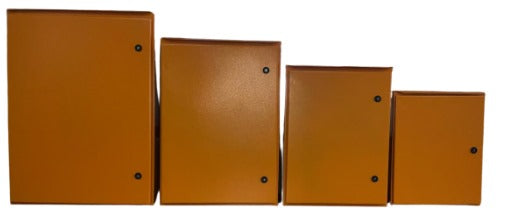 Electrical Panels/Enclosures - Orange Powder Coated