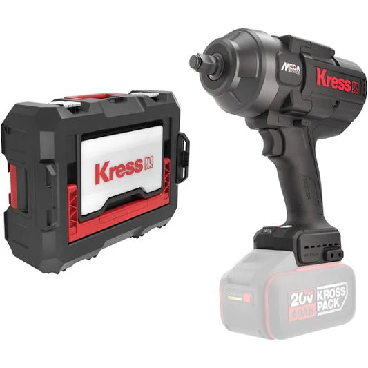 20V CORDLESS 1300NM IMP. DRIVER C/W STACKING CASE - KUB33.91