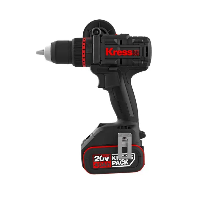 20V CORDLESS 140NM IMP. DRILL C/W CHARGER +2X4AH BATTERIES - KUC35